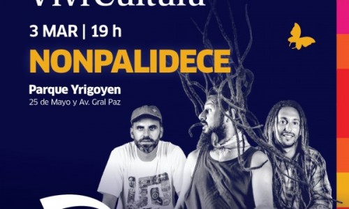 Todo el reggae de Nonpalidece en el cierre de Viví Cultura en San Martín