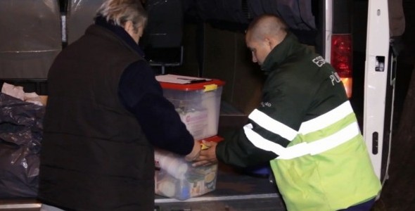 EL MUNICIPIO DE SAN ISIDRO ASISTE A PERSONAS EN SITUACIÓN DE CALLE