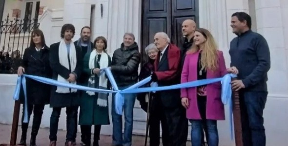 Se inauguró la restauración del Palacio Otamendi en San Fernando