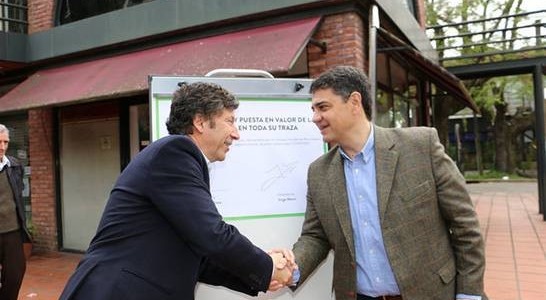GUSTAVO POSSE Y JORGE MACRI ANUNCIARON OBRAS EN PARANÁ