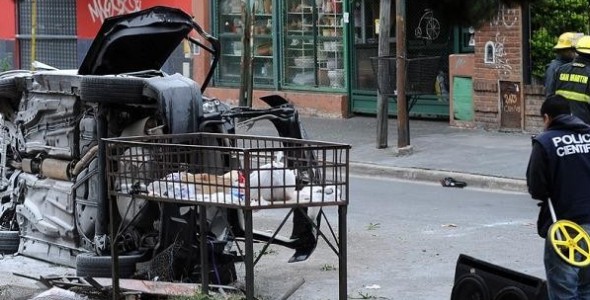 Un joven atropelló y mató a un peatón en San Martín