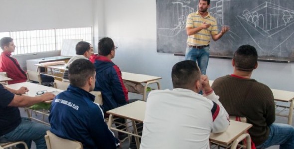 Aumentó la matrícula de estudiantes en penales de la Provincia durante abril