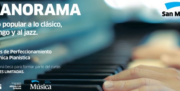 Llega el ciclo Pianorama a San Martín