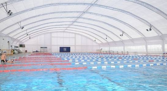 NUEVO TECHO EN LA PILETA OLÍMPICA MUNICIPAL DE BECCAR
