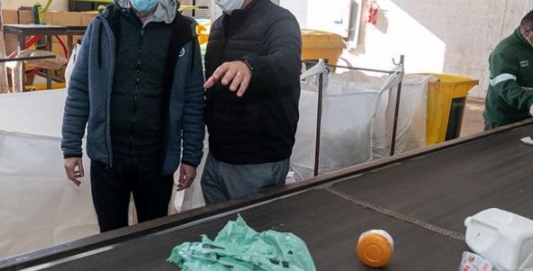 CIFRA RÉCORD DE RECICLABLES PROCESADOS EN LA PLANTA DE VILLA ADELINA