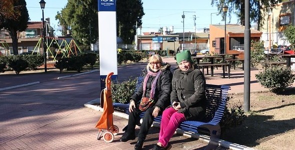 SAN ISIDRO: EL MUNICIPIO RENUEVA LA PLAZA SAN MARTÍN DE BOULOGNE