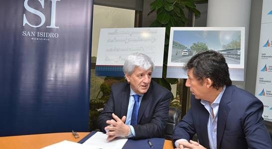 POSSE Y ANDREOTTI ANUNCIARON UNA IMPORTANTE OBRA EN LA CALLE URUGUAY
