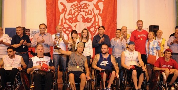 Tigre fue anfitrión de un nuevo Torneo Internacional de Quad Rugby