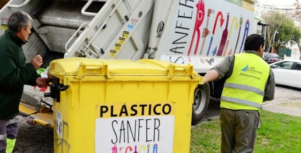 Con Sanfer Recicla se procesan más de 7 mil kg semanales de basura