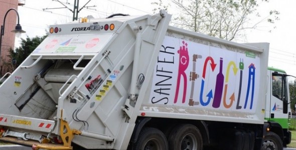 San Fernando desplegó un fuerte operativo de reciclaje en el Día de la Tierra