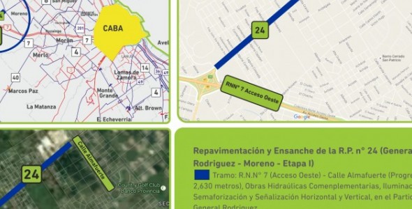 Buenos Aires licitó obras viales para repavimentar las Ruta Provinciales 8, 29 y 24