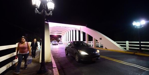 Los vecinos de Tigre disfrutan el renovado Puente Rocha