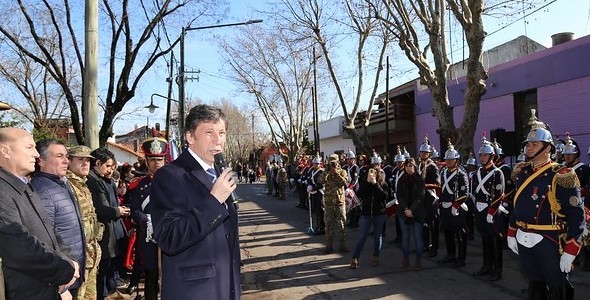 SAN ISIDRO HOMENAJEÓ AL GENERAL JOSÉ DE SAN MARTÍN