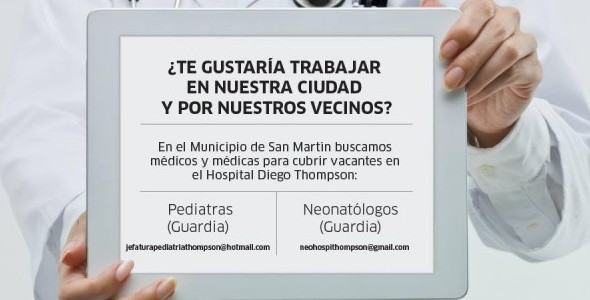 El Hospital Thompson suma médicos a la Guardia
