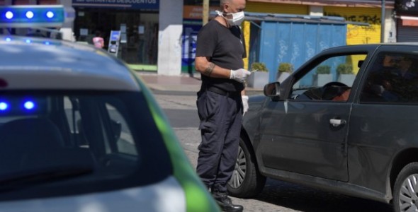 San Fernando realiza controles de seguridad, salud y de comercios por la cuarentena obligatoria