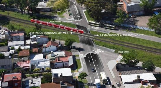 COMENZÓ LA GRAN OBRA DE AV. SARRATEA EN BOULOGNE: NUEVO TÚNEL, REPAVIMENTACIÓN Y ENSANCHE  