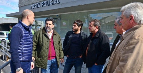 San Fernando compartió experiencias en políticas de seguridad con San Martín 