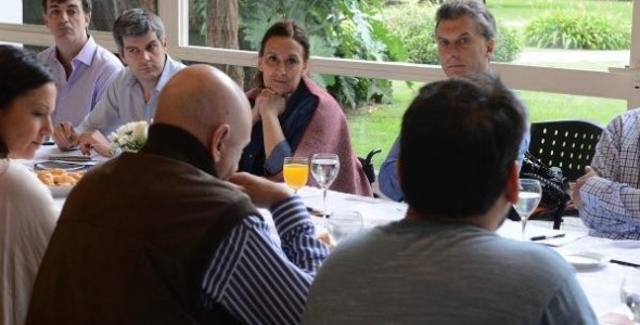 Macri se reunió con referentes sociales en Olivos