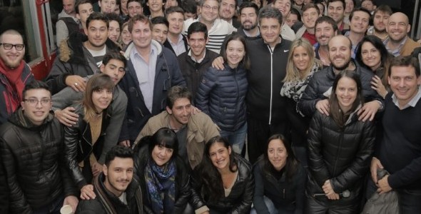 Jorge Macri y Soledad Martinez encabezaron un encuentro de jóvenes en Vicente López