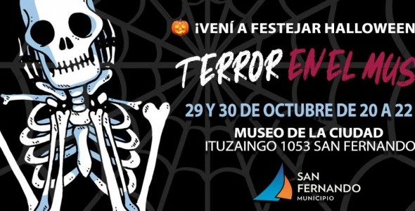 Este viernes y sábado llega a San Fernando “Terror en el Museo”