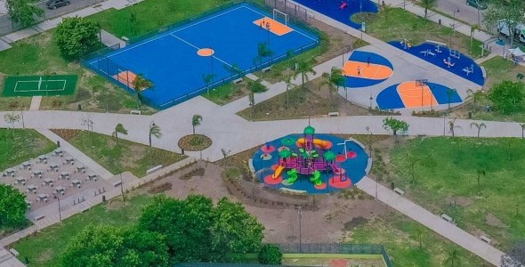 El Municipio de San Fernando renovó la Plaza “Malvinas Argentinas”