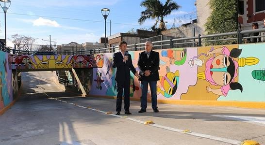 POSSE INAUGURÓ EL TÚNEL DE BECCAR