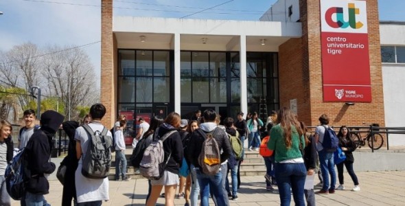 Con una amplia oferta educativa, comenzaron las inscripciones en el Centro Universitario Tigre