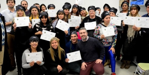 Egresó el primer curso de Panadería y Facturas de la Escuela de Oficios de San Fernando