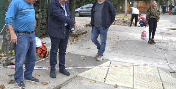 Avanza el plan de veredas en General Pacheco