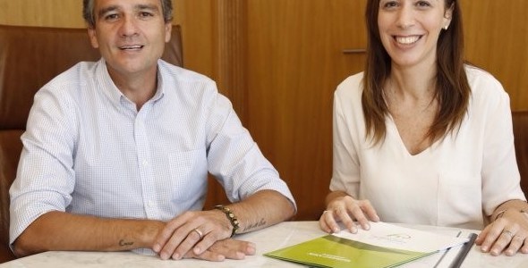 María Eugenia Vidal y Juan Zabaleta hablaron de obras públicas y seguridad