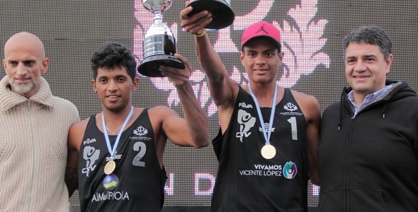 Brasil y Venezuela, los ganadores de la Súper Etapa del Beach Volley en Vicente López
