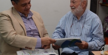 Jorge Macri visitó el Instituto de Rehabilitación Dr. Anselmo Marini
