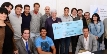 Andreotti entregó subsidios a atletas olímpicos sanfernandinos