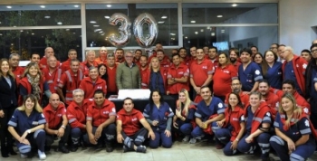 Julio Zamora en los 30 años del SET