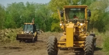 Peaje Larena: Comenzó la construcción de la colectora
