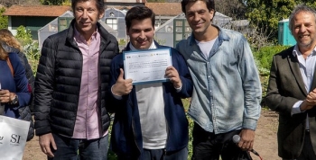 SAN ISIDRO: NUEVOS EGRESADOS DEL PROGRAMA MUNICIPAL DE HUERTAS ORGÁNICAS