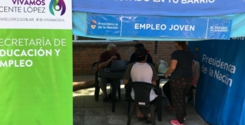 Soledad Martínez recorrió “El Estado en tu Barrio” en Martelli