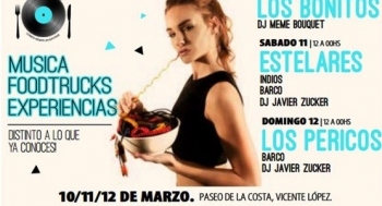 Con gran convocatoria se vivió el FoodSound en la costa de Vicente López