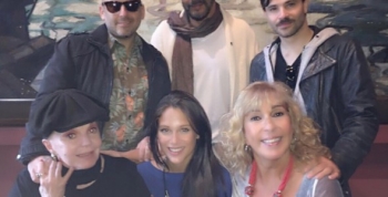 Barbarossa, Barbie Velez, Mazzei, Colombo, Molly, juntos por Muscari