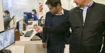 Jorge Macri recibió al gobernador Kicillof y al ministro Berni