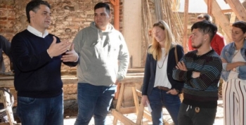 Jorge Macri recorrió las nuevas obras del CBJ de Villa Martelli