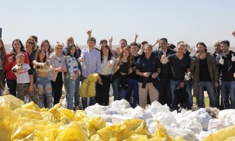 MÁS DE 400 VOLUNTARIOS EN UNA NUEVA JORNADA DE LIMPIEZA EN LA COSTA DE SAN ISIDRO