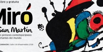 El arte surrealista de Joan Miró llega a San Martín