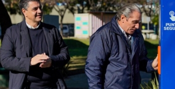 Vicente López suma nuevos Puntos Seguros en plazas y corredores escolares