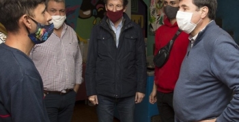 SAN ISIDRO: POSSE RECIBIÓ AL MINISTRO ARROYO EN BOULOGNE