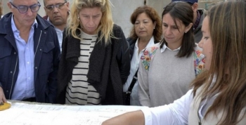 En Don Torcuato, Julio Zamora supervisó la construcción del primer jardín maternal municipal