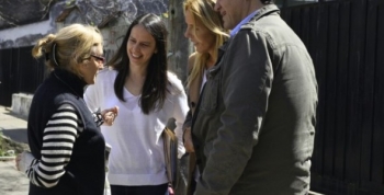 Soledad Martinez, Jorge Macri y Marina klemensiewicz timbrearon por Carapachay y Villa Adelina