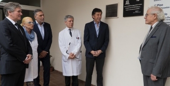 AUTORIDADES DE LA UNESCO DESTACARON EL TRABAJO DEL HOSPITAL CENTRAL DE SAN ISIDRO 