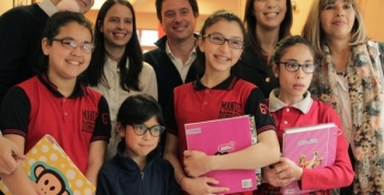 Jorge Macri y Soledad Martínez recibieron a la gobernadora Vidal en la Escuela Manuel Dorrego