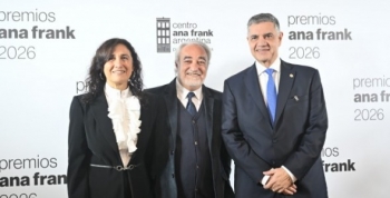 Jorge Macri, en los Premios Ana Frank